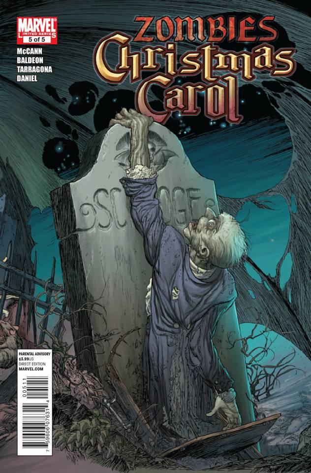 Zombies Christmas Carol #5 cover