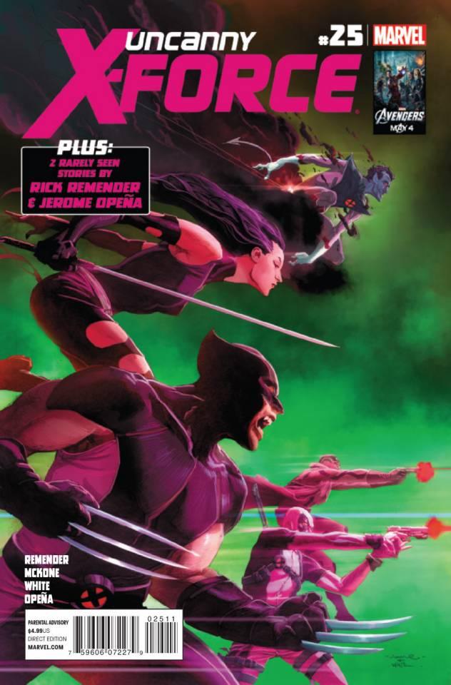 Uncanny X-Force #25 cover