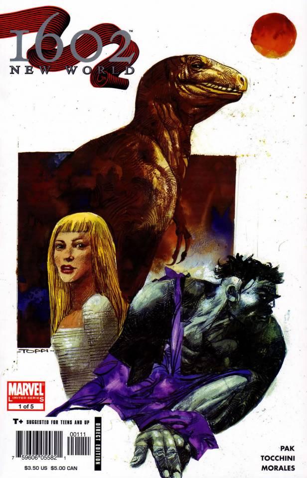 Marvel 1602: New World cover — © Marvel