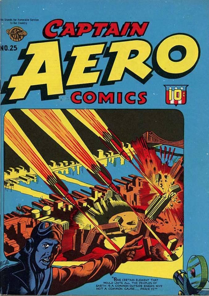 Captain Aero Comics #25