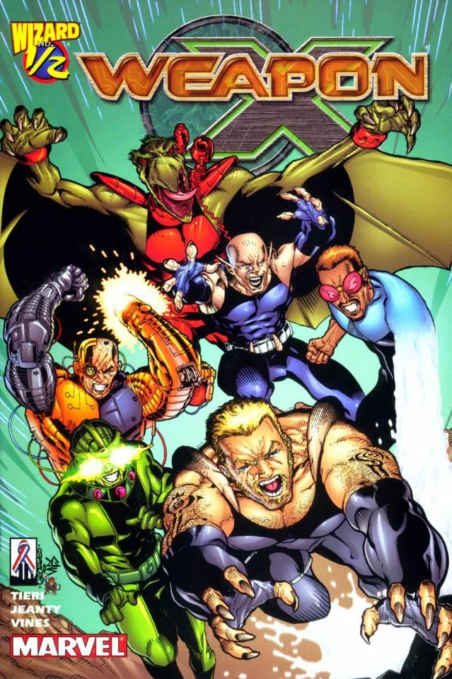 Weapon X #½ cover