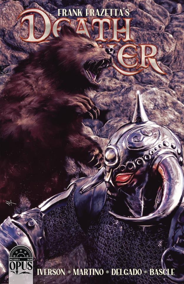 Frank Frazetta's Death Dealer #4 cover