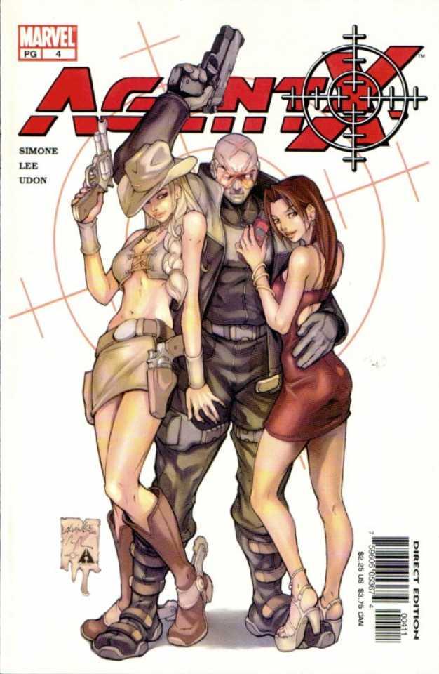 Agent X #4 cover