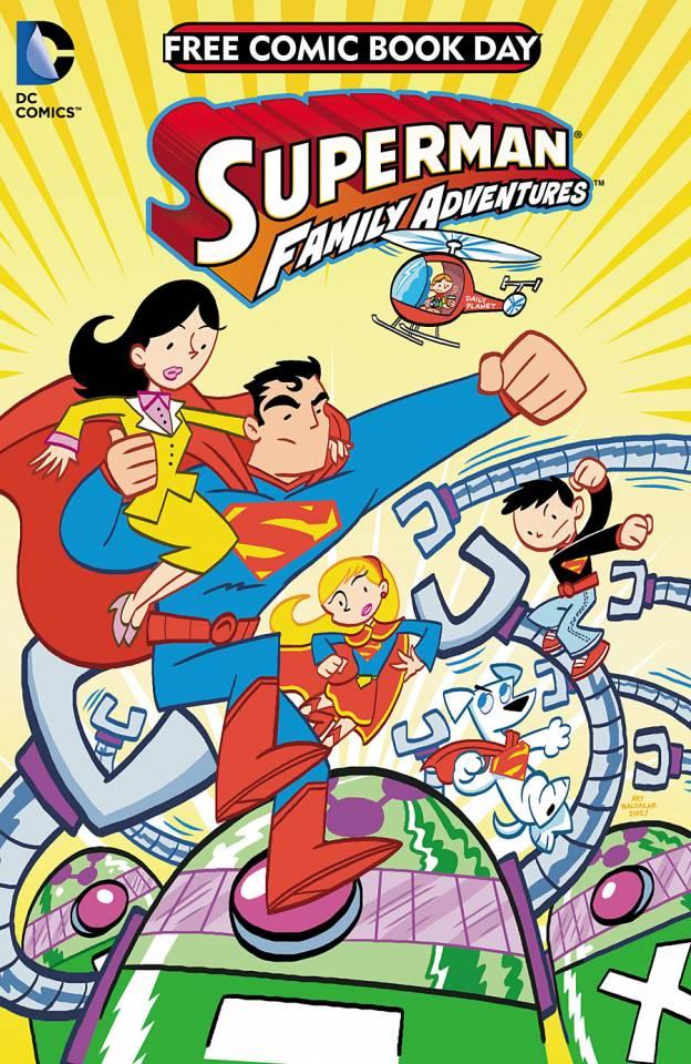 DC Nation FCBD Super Sampler/Superman Family Adventures Flip Book