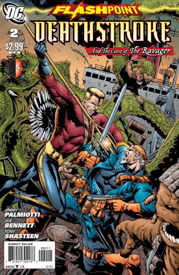 Flashpoint: Deathstroke and the Curse of the Ravager #2 cover