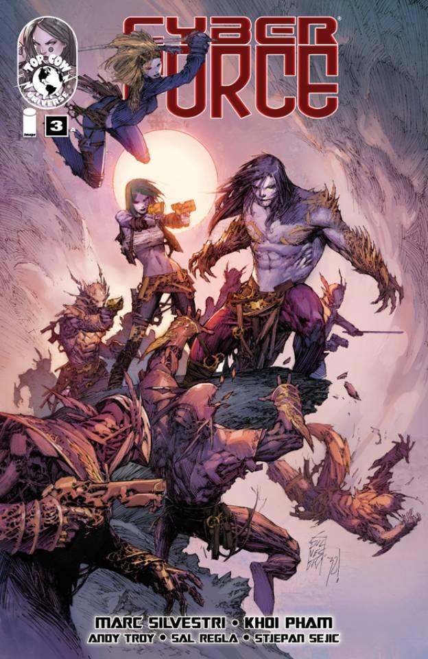 Cyber Force #3 cover