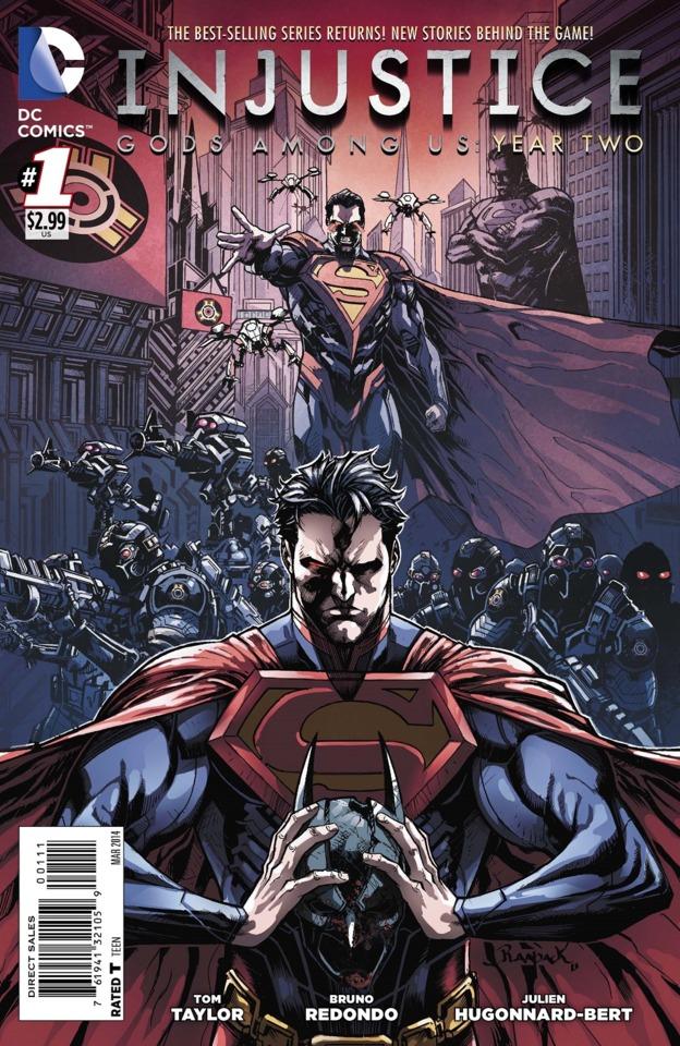 Injustice: Gods Among Us Year Two cover — © DC Comics