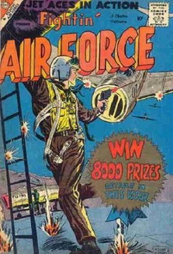 Fightin' Air Force #14 cover