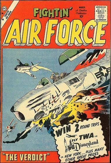 Fightin' Air Force #20 cover