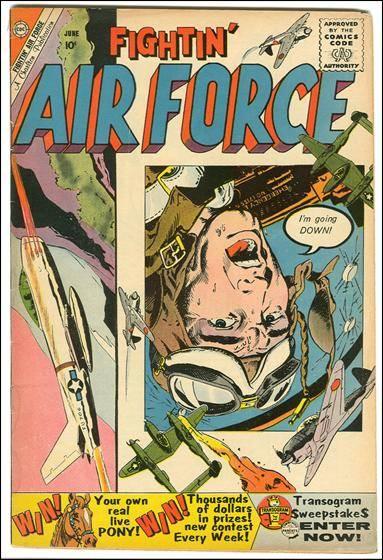 Fightin' Air Force #21 cover