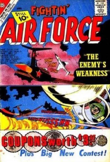 Fightin' Air Force #26 cover