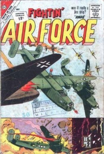 Fightin' Air Force #32 cover