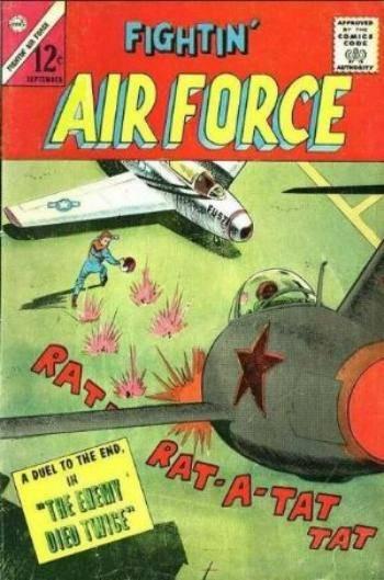 Fightin' Air Force #40 cover