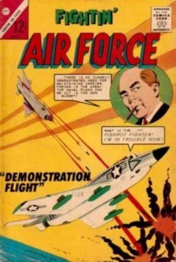 Fightin' Air Force #43 cover