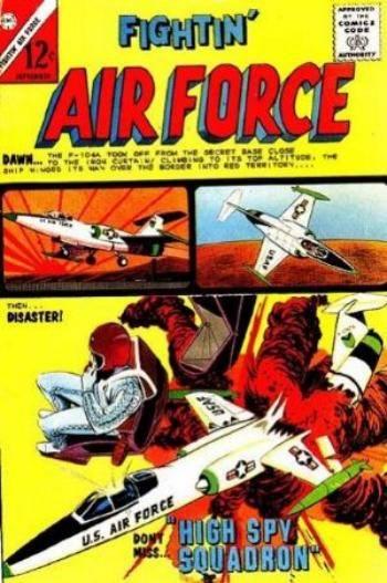 Fightin' Air Force #45 cover