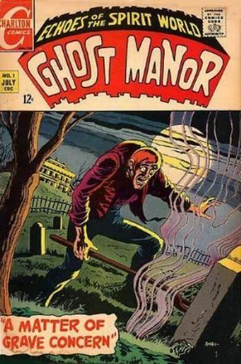 Ghost Manor cover — © Charlton