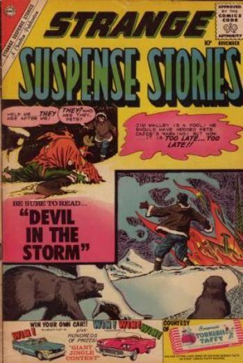 Strange Suspense Stories #50