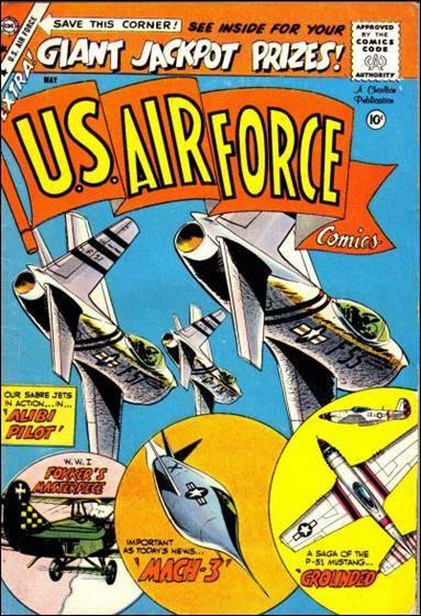 U.S. Air Force Comics #4 cover