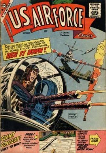 U.S. Air Force Comics #6 cover