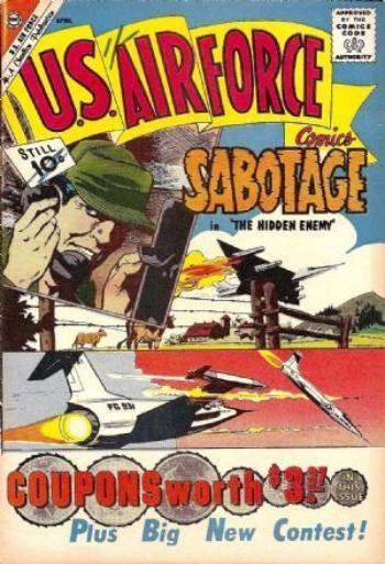 U.S. Air Force Comics #15 cover