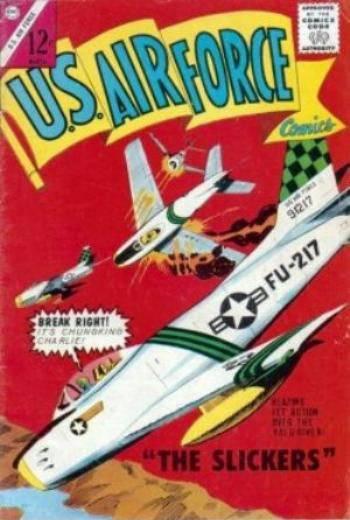 U.S. Air Force Comics #32 cover
