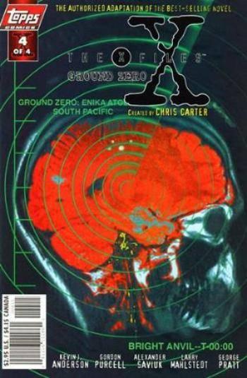 X-Files: Ground Zero #4 cover