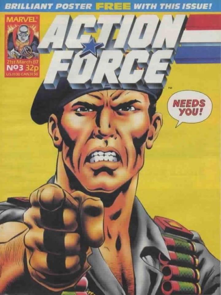 Action Force #3 cover