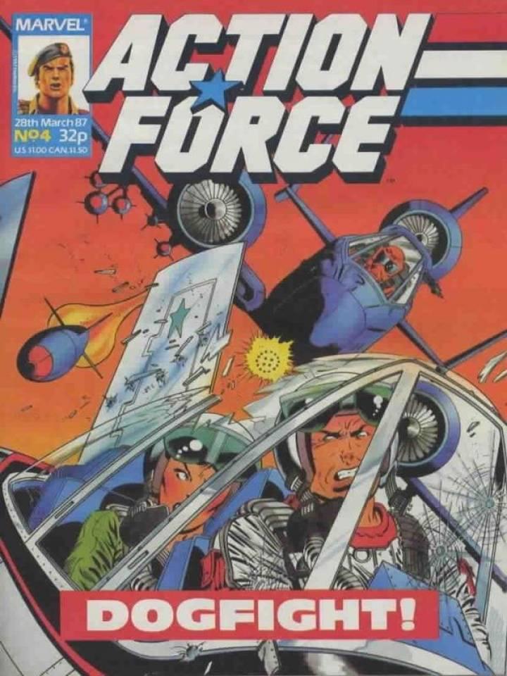 Action Force #4 cover