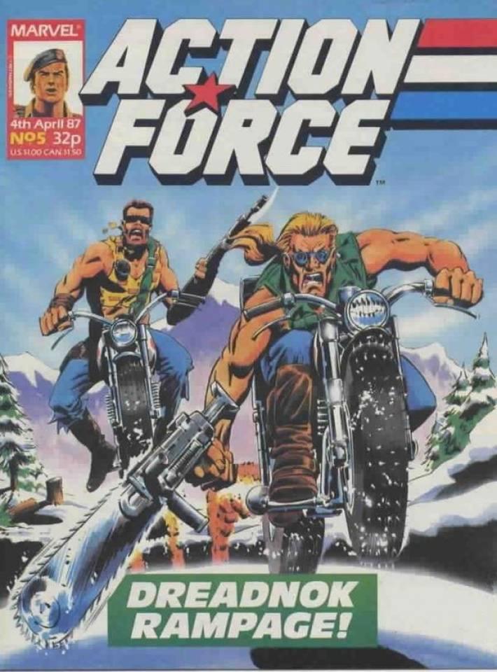 Action Force #5 cover