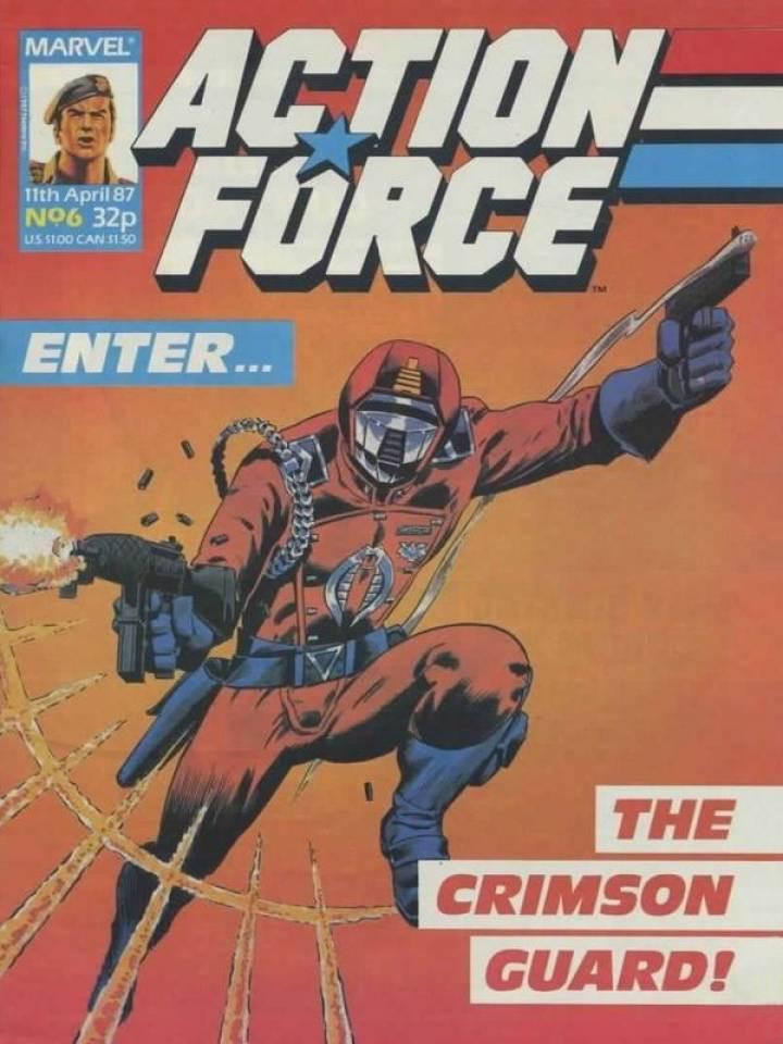 Action Force #6 cover