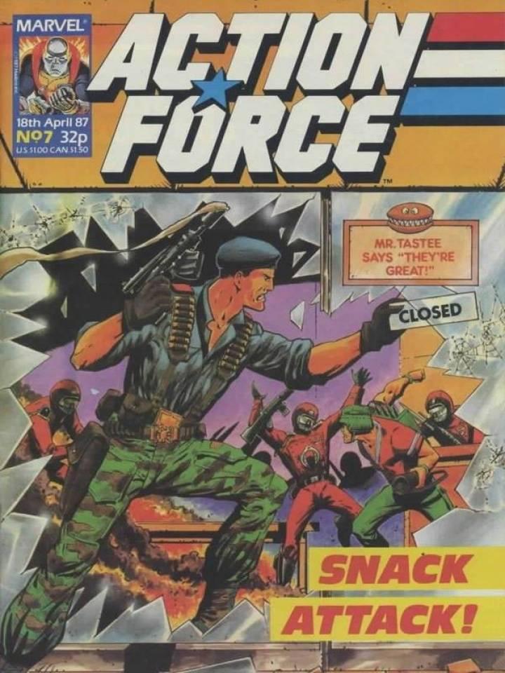 Action Force #7 cover