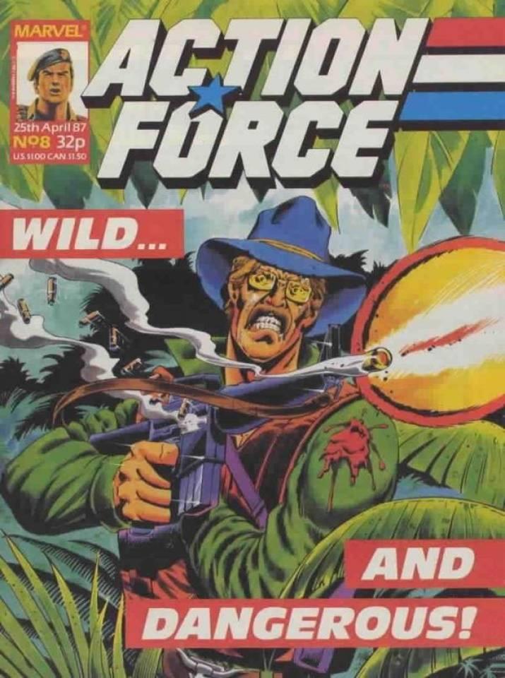 Action Force #8 cover