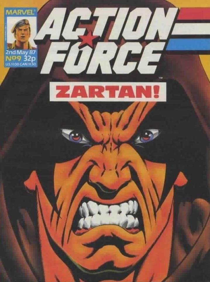 Action Force #9 cover