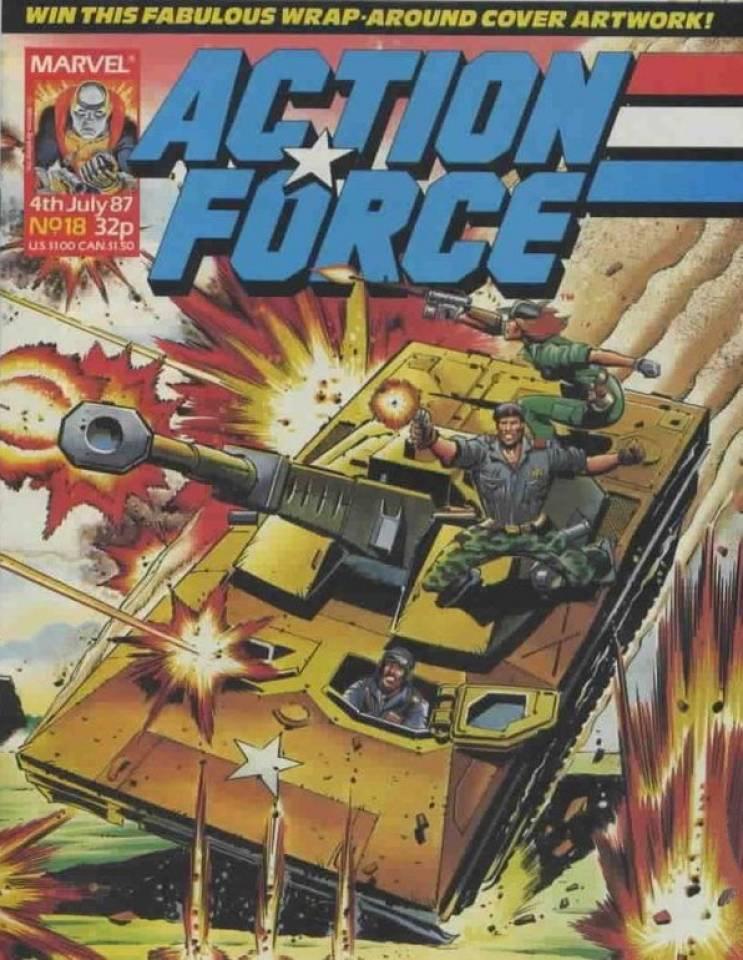 Action Force #18 cover