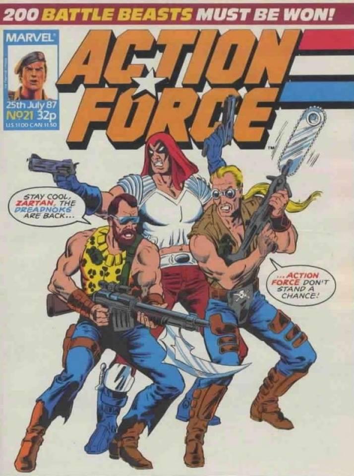 Action Force #21 cover