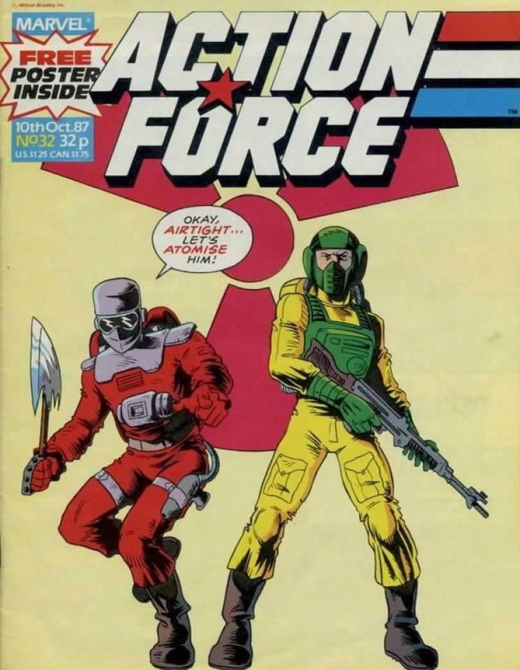 Action Force #32 cover