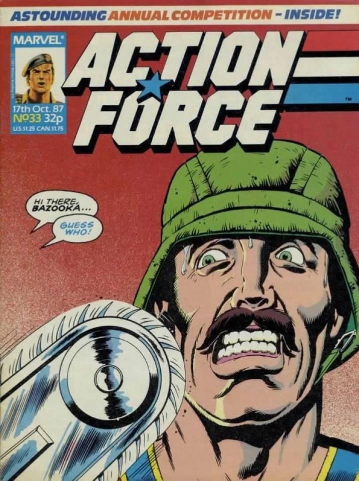 Action Force #33 cover