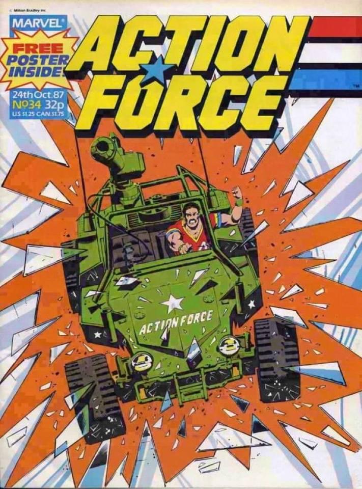 Action Force #34 cover