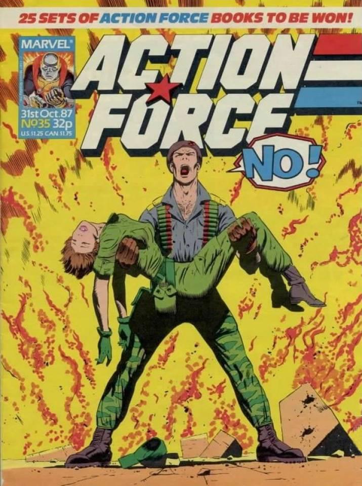 Action Force #35 cover