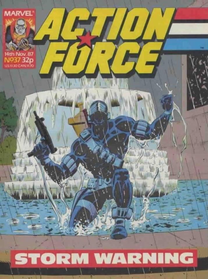 Action Force #37 cover