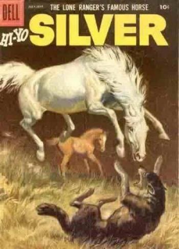 Lone Ranger's Famous Horse Hi-Yo Silver #19 cover