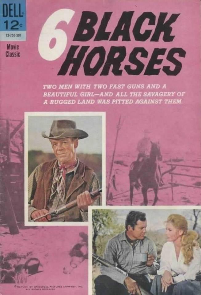 Six Black Horses cover — © Dell
