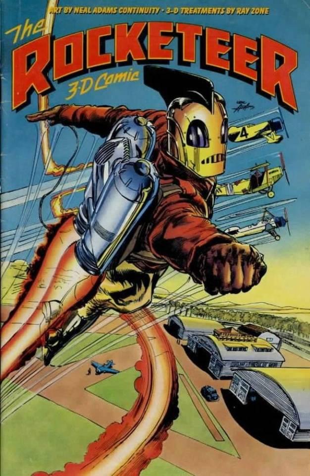 The Rocketeer 3-D Comic cover — © Disney