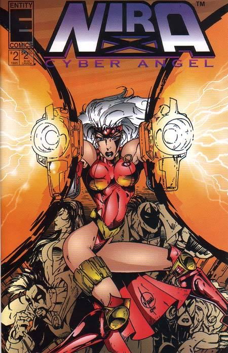 Nira X: Cyberangel #2 cover