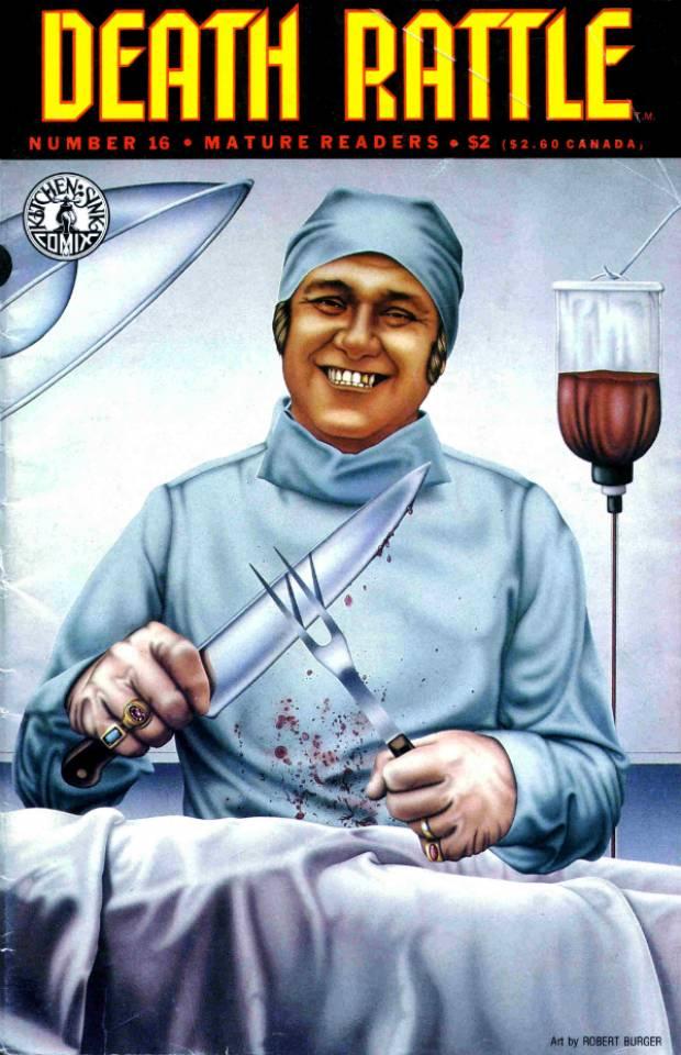 Death Rattle #16 cover
