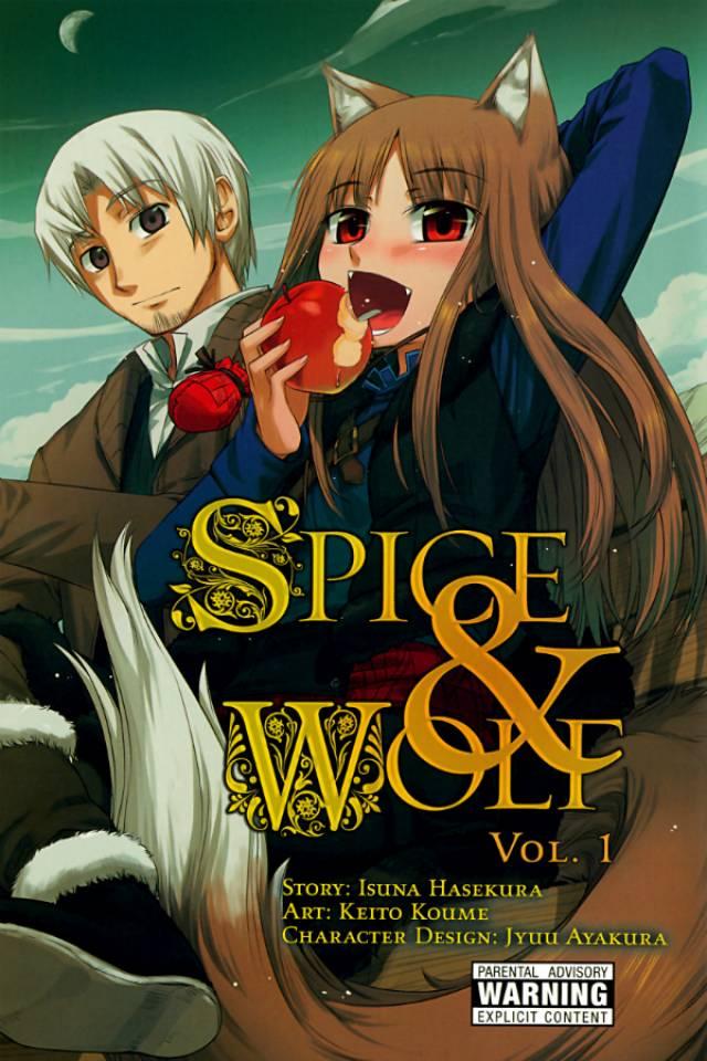 Spice and Wolf cover — © Yen Press