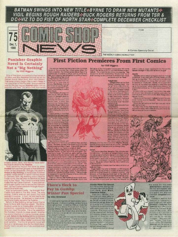 Comic Shop News #75