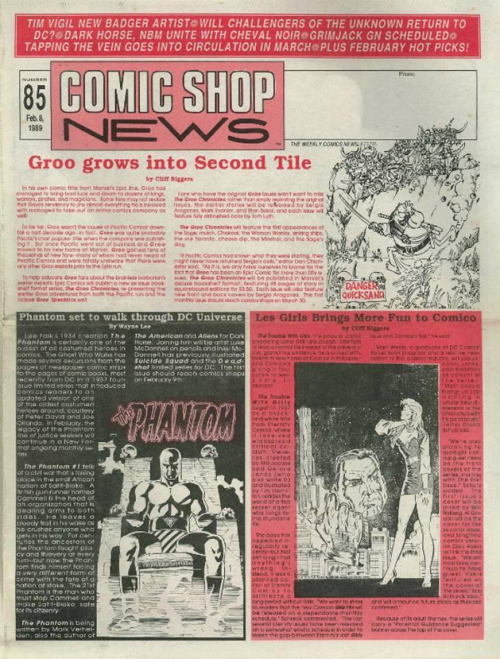 Comic Shop News #85