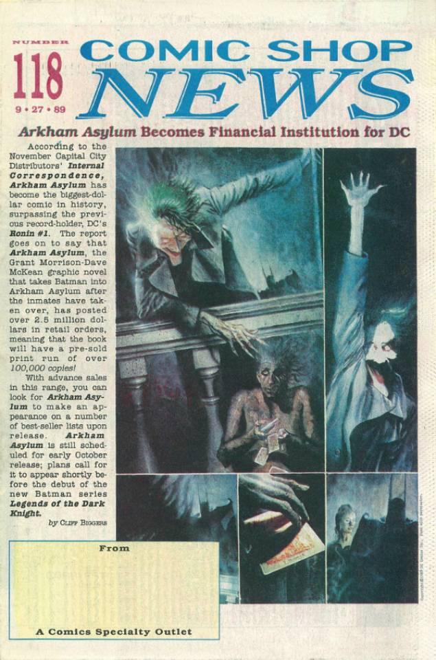 Comic Shop News #118