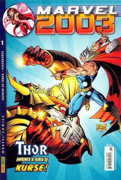 Marvel 2003 cover — © Panini Brasil